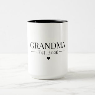 Oma Gegründet 2026 Tasse