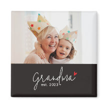 Oma Gegründet Foto-Geschenk