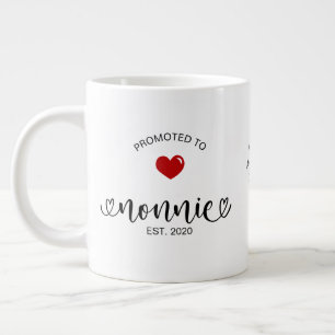 Oma-Geschenk für Nonnie zur Beförderung Jumbo-Tasse