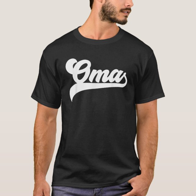 Oma-Geschenke Muttertag Oma  T-Shirt (Vorderseite)