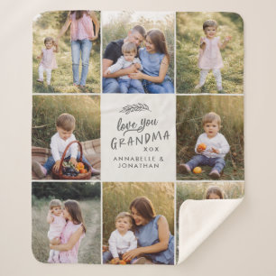 Oma gift 8 Foto Enkel einfache Typografie  Sherpadecke