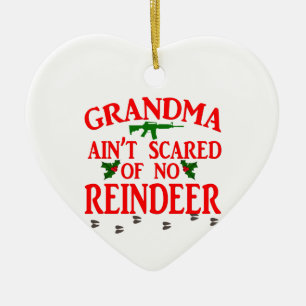 Oma Got rüber Keramik Ornament