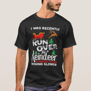Oma Got von einem Rentierweihnachtsfest überfahren T-Shirt