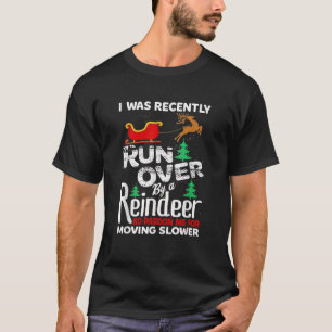 Oma Got von einem Rentierweihnachtsfest überfahren T-Shirt