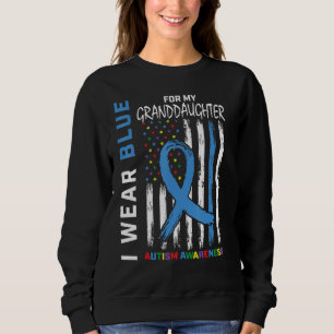 Oma Grandpa Blue Oma Autisenes Awarenes Sweatshirt
