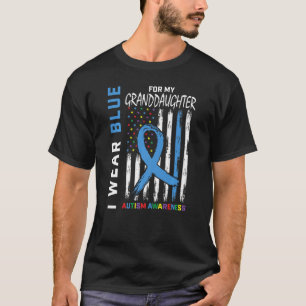 Oma Grandpa Blue Oma Autisenes Awarenes T-Shirt