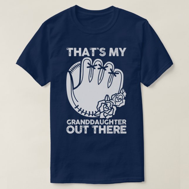 Oma Grandpa Grandson Baseball  T-Shirt (Design vorne)