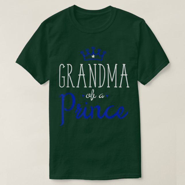 Oma Grandson's Matching Prinz und Königin T  T-Shirt (Design vorne)
