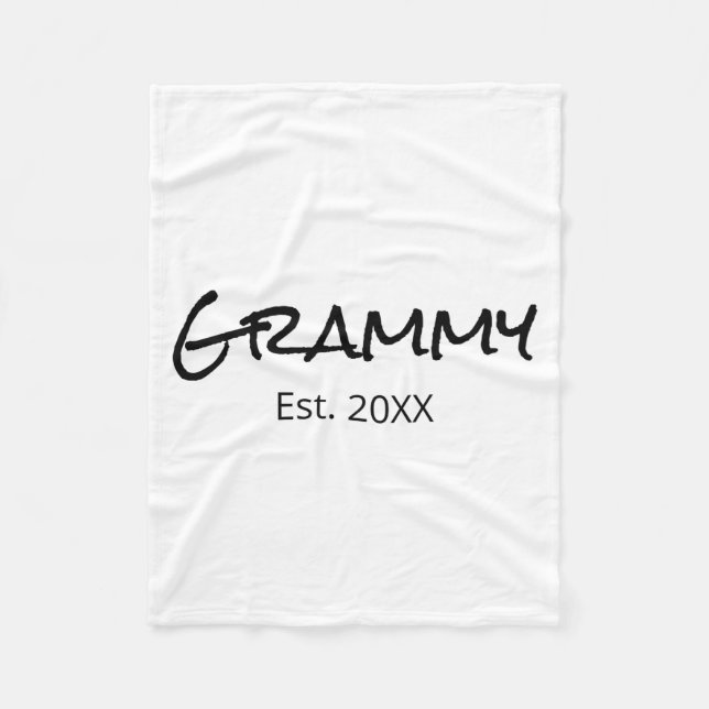 Oma Granny Nana Gigi Großmutter D  Fleecedecke (Vorderseite)