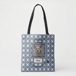 Oma-Großhund-T - Shirt Tasche