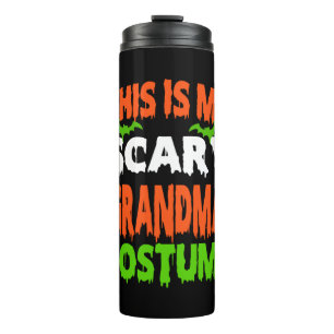 Oma - GRUSELIGES KOSTÜM HALLOWEEN Thermosbecher