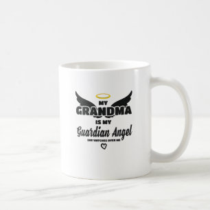 Oma Guardian Engel beobachtet mich im Gedächtnis Kaffeetasse
