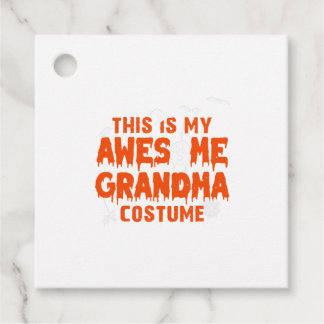 Oma Halloween Costume Oma Geschenkanhänger