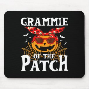 Oma Halloween Kostüm Lustiger Kürbis Familie Mousepad