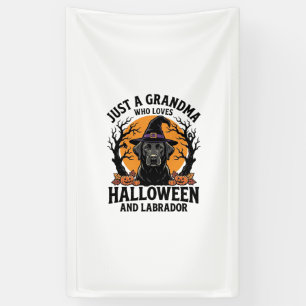 Oma Halloween Labrador Lustig Vintage_1 Banner