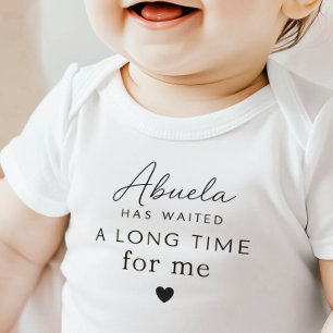 Oma hat gewartet Baby Bodysuit Geschenk Strampler