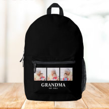 Oma hat kühnes Schwarz 3 Foto etabliert