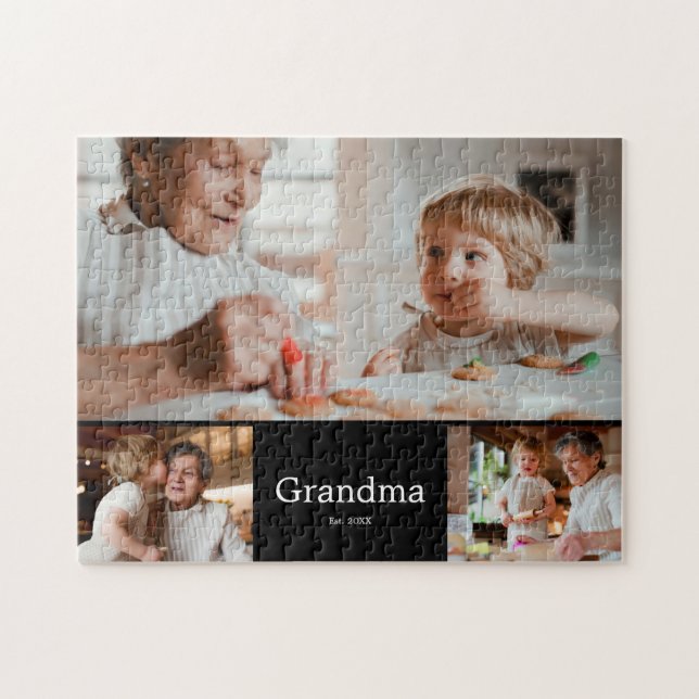 Oma hat modernes Skript 3 Foto eingerichtet (Horizontal)