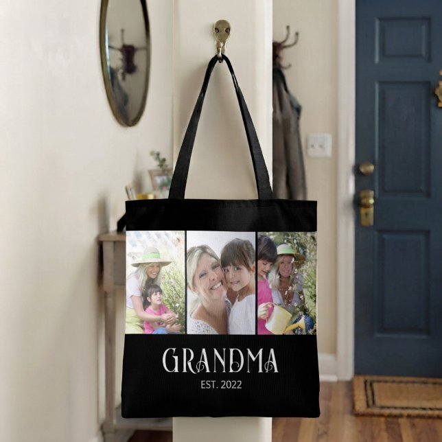 Oma hat modernes Skript 3 Foto eingerichtet Tasche (Von Creator hochgeladen)