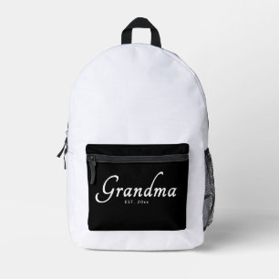 Oma hat neue Oma-Geschenk eingerichtet Bedruckter Rucksack