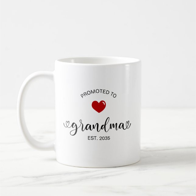 Oma hat neue Oma-Geschenke etabliert Kaffeetasse (Links)