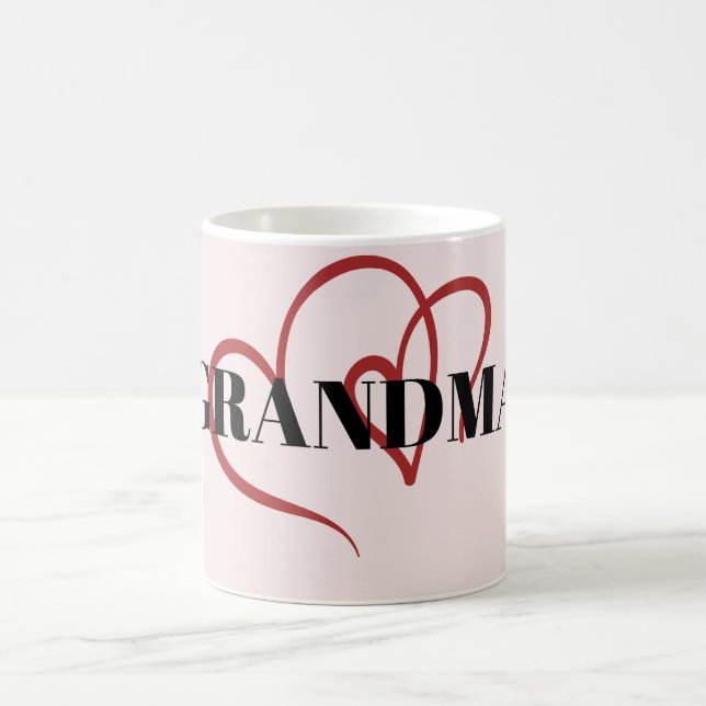 Oma heart1 kaffeetasse (Mittel)