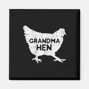 Oma Hen Chicken Mütter Day Farm Bauer Nana Magnet