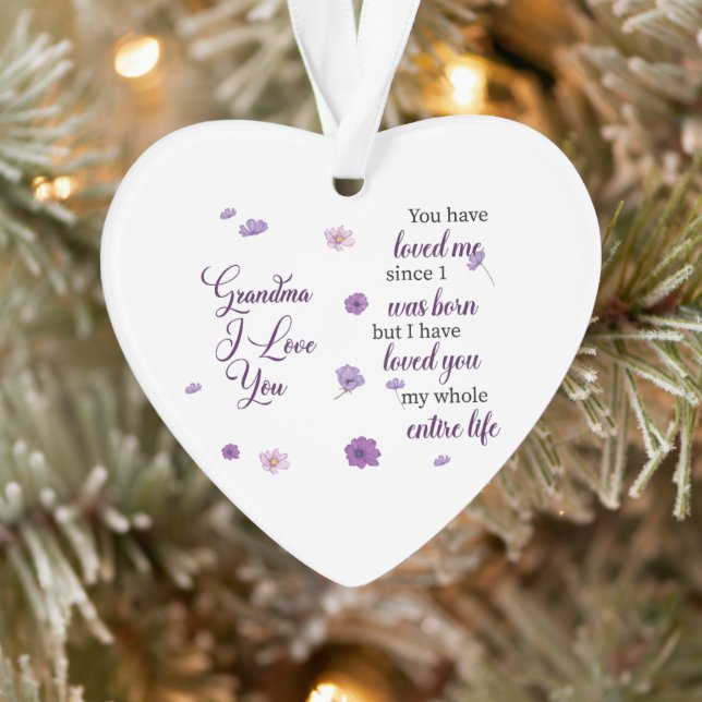 Oma I Liebe Sie Ornament (Baum)