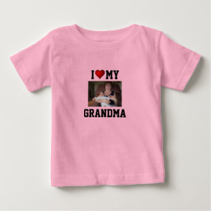 Oma: ICH LIEBE MEINE OMA Baby T-shirt