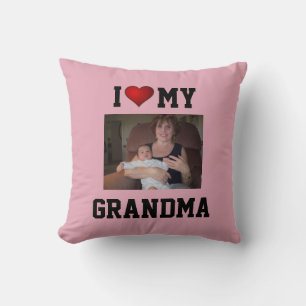 Oma: ICH LIEBE MEINE OMA Kissen