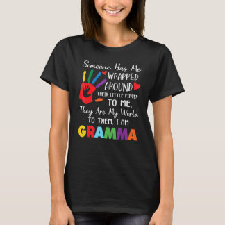 Oma ihr kleiner Finger für mich sind sie meine Wel T-Shirt