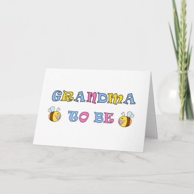 Oma ist Glückwunschkarte Karte (Vorderseite)