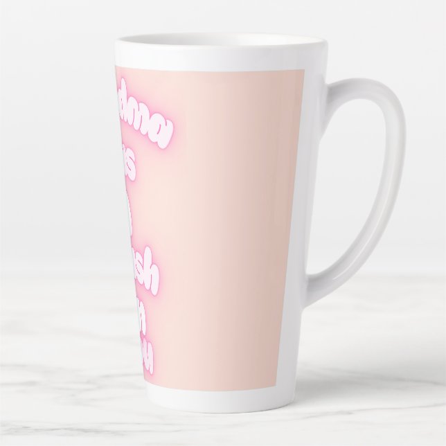 Oma ist in dich verknallt milchtasse (Rechts)