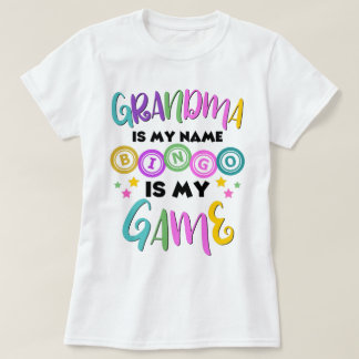 Oma ist mein Name Bingo ist mein Spiel T-Shirt