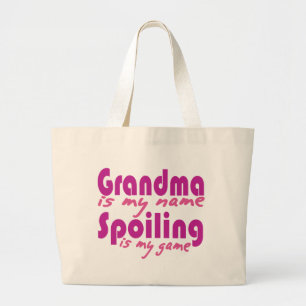 Oma ist mein Name Jumbo Stoffbeutel