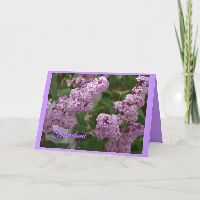 Oma Karte (Vorderseite)