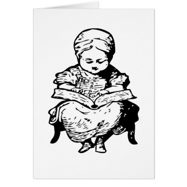 Oma las dir eine Cartoon-Illustration (Vorne)
