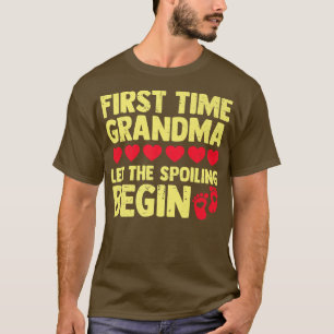 Oma lasse zum ersten Mal das Geschlecht T-Shirt
