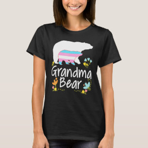 Oma Lgbt Bär Transgender Regenbogen Lgbt Gay Les T-Shirt