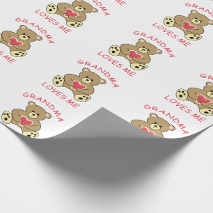 Oma Liebe Geschenkpapier