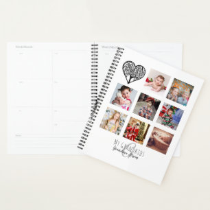 Oma Lieben ihr Familienbaum Foto Collage Geschenk Planer