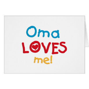 Oma Lieben Me T - Shirt und Geschenke