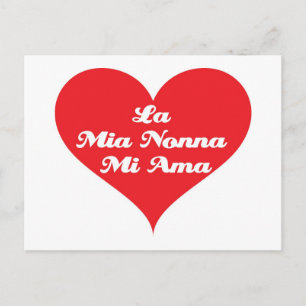 Oma Lieben Postkarte