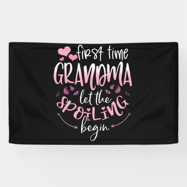 Oma Ließ zum ersten Mal den verwöhnenden Anfang Banner (Horizontal)