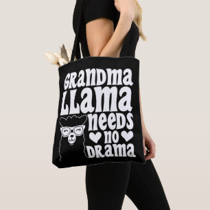 Oma Llama braucht keinen Tag der Mutter mit Drama Tasche