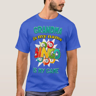 Oma Lotto Player Funny Bingo T-Shirt