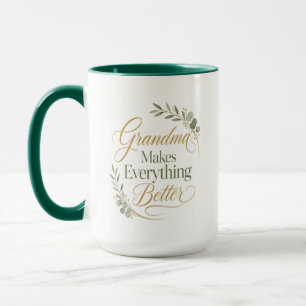 Oma macht alles besser, danke tasse