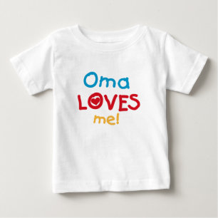 Oma m'aime T-shirts et cadeaux