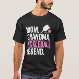 Oma Mama Pickleball Legende Spieler Lustige Gurke T-Shirt