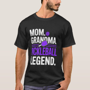 Oma Mama Pickleball Legende Spieler Lustige Pickle T-Shirt